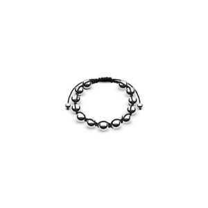 【送料無料】ブレスレット　アクセサリ―　ブレスレットshamballa bracelet with silver metal balls