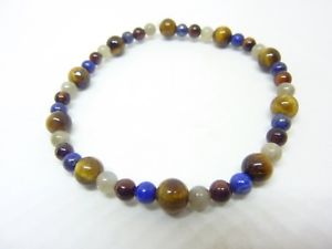 【送料無料】ブレスレット　アクセサリ―　ブレスレットタイガーアイブルズアイラピスラズリprotection bracelet tiger eye, bulls eye, labradorite, lapis lazuli 64