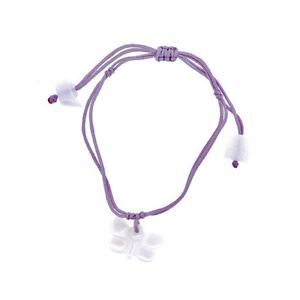 【送料無料】ブレスレット　アクセサリ―　バタフライブレスレットkanikanwhite jade butterfly bracelet artisan jewelry