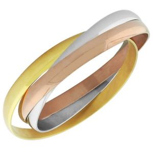 【送料無料】ブレスレット　アクセサリ―　ダーメンedelstahl gelb wei rotgold farbe stapelbar damen armreif armbnder