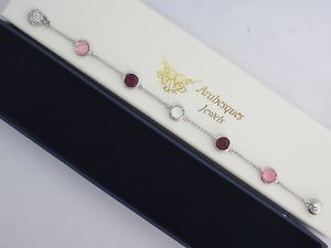 【送料無料】ブレスレット　アクセサリ―　アラベスクピンクストランドリミックスチェーンブレスレットarabesques genuine crystal timeless pink versatile strandremix chain bracelet