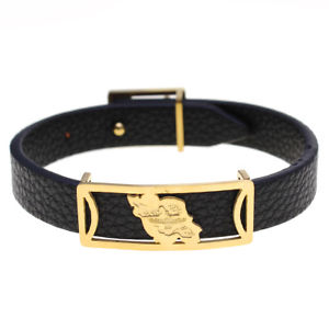 【送料無料】ブレスレット　アクセサリ―　ゴールドイランペルシャイランマップフラグブレスレットgold pt leather iranian persian iran map flag farvahar faravahar bracelet gift