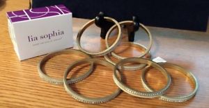 【送料無料】ブレスレット　アクセサリ―　ソフィアブレスレットマットゴールドクリアlia sophia buy 1 get 2 free hamptons bracelets clear crystals matte gold free s 14,804円