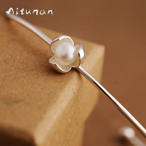 【送料無料】ブレスレット　アクセサリ―　ロータスアルジェントスターリングパールブレスレットas fr34105 lotus 925 femmes en argent avec sterling perle bracelets charm