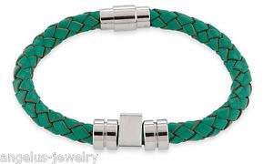 【送料無料】ブレスレット　アクセサリ―　ストラップペルスパイクライトグリーンステンレスalraune, strap in pell spike, light green, 19 cm, stainless steel, 104330