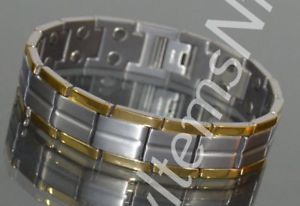 【送料無料】ブレスレット　アクセサリ―　エネルギーチタニウムブレスレットスカラーenergy power titanium bracelet scalar quantum with strong magnets anti emf