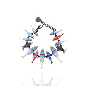 【送料無料】ブレスレット　アクセサリ―　ブレスレットファミリーイワシlol bijouxbracelet family sardinesmulticoloredlolilota