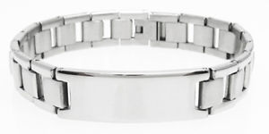 【貨物輸送無料】腕輪 添え物― ステンレス鋼825繋がりbracelet  free engravingstainless steel 825 mens personalized fancy link bracelet  free engraving