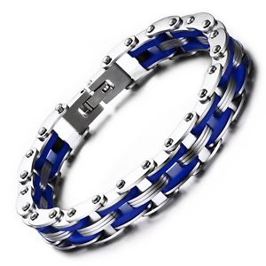 【送料無料】ブレスレット　アクセサリ―　ブレスレットチェーンバイクオートバイステンレスジュエルファッションサイズbracelet chain bikemotorcycle stainless steel jewel fashion size 20cm width 9mm