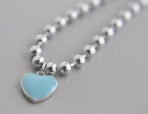 【送料無料】ブレスレット　アクセサリ―　スターリングシルバーブレスレットエナメルハートビーズ925 sterling silver bracelet solid beads with enamel heart