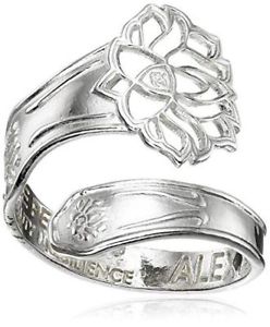 【送料無料】ブレスレット　アクセサリ―　アレックススプーンリングブランドボックスカードalex amp; ani lotus peace petals spoon ring brand with box and card 6