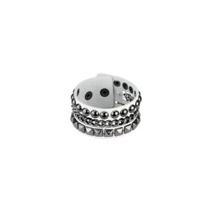 【送料無料】ブレスレット　アクセサリ―　ブレスレットホワイトレザーチェーンbracelet female white leather chain