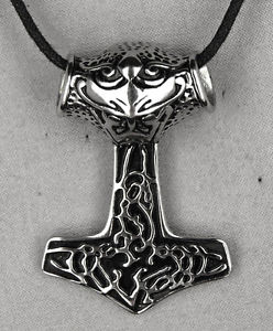 【送料無料】ブレスレット　アクセサリ―　デトールバスバイキングmarteau de thor pendentif en acier inox mjlnir viking moyenge n54