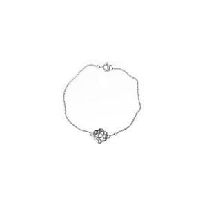 【送料無料】ブレスレット　アクセサリ―　シルバーブレスレットメダルロゼット925 silver bracelet flower medal rosette
