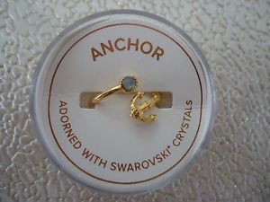 【送料無料】ブレスレット　アクセサリ―　アレックスアンカーリングラップｋゴールドプレートalex and ani anchor ring wrap adjustable14k gold plate