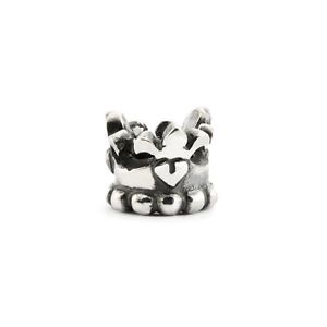 【送料無料】ブレスレット　アクセサリ―　プリンスクラウンauthentic trollbeads prince amp; princess tagbe 00235 crown of love