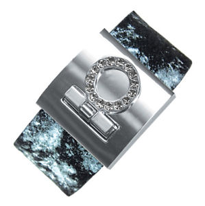 【送料無料】ブレスレット　アクセサリ―　ローマブレスレットカフラップroma eternity bracelet wrap cuff genuine leather