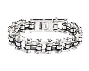 【送料無料】ブレスレット　アクセサリ―　19cmスタージスノアールブレスレットargente229cmmotocycle 2013sturgis biker noir bracelet argent 19cm large 229cm longueur motocycle 2013