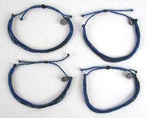 【送料無料】ブレスレット　アクセサリ―　プラビダブレスレットlot of 4 pura vida deep blue sea bracelets 14,615円