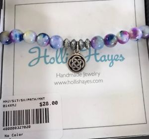 【送料無料】ブレスレット　アクセサリ―　ビーズブレスレットヘイズパス hollis hayes path of life beaded bracelet charm multicolored