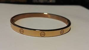 【送料無料】ブレスレット　アクセサリ―　ネジスロットブレスレットメッキscrew slots engraved bracelet gold plated 14,235円