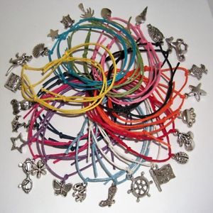 【送料無料】ブレスレット　アクセサリ―　ブレスレットランダムミックス50 whole charm friendship bracelets random mix