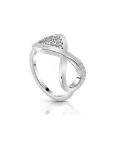 【送料無料】ブレスレット　アクセサリ―　リングシルバーコレクションring guess jewelry endless love collectionubr8500458 silver