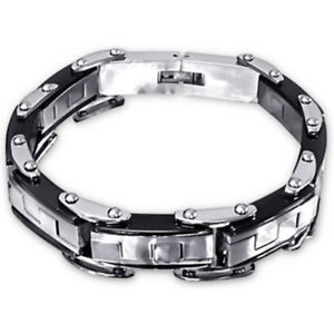 【送料無料】ブレスレット　アクセサリ―　ステンレスブレスレット21 cm stainless steel handcuff bracelet for men