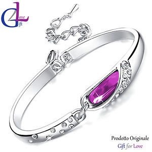 【送料無料】ブレスレット　アクセサリ―　ブレスレットシルバースワロフスキーエレメントクリスタルラインストーンwomens bracelet silver swarovski elements original g4love crystal rhinestone