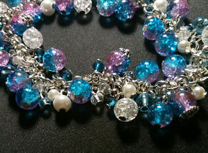 【送料無料】ブレスレット　アクセサリ―　ブライトbeautiful bright beaded bracelet