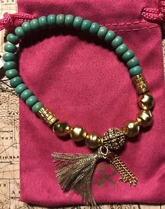 【送料無料】ブレスレット　アクセサリ―　カリビアンクールターコイズストレッチブレスレットドルsilpada krb0039 kamp;r caribbean cool turquoise brass stretch bracelet was 45