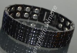 【送料無料】ブレスレット　アクセサリ―　energy power bracelet scalar quantum w strong magnetsanti emf magnetic therapyenergy power bracelet scalar quantum w stron