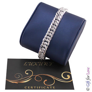 【送料無料】ブレスレット　アクセサリ―　ブレスレットメンズメッシュシルバーコレクションファッションチェーンbracelet mens mesh silver g 4 love collection luxury fashion chain 925 women