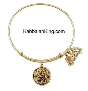 【送料無料】ブレスレット　アクセサリ―　アメリカファミリーツリーブレスレットゴールドブレスレットwind amp; fire family tree charm bracelet gold expandable bracelet made in usa