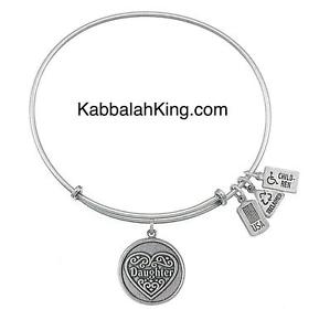 【送料無料】ブレスレット　アクセサリ―　アメリカブレスレットブレスレットwind amp; fire girl charm bracelet silver expandable bracelet made in usa