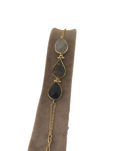 【貨物輸送無料】腕輪 付属物― トルコハンドメイドジュエリーオニキスブロンズブレスレットturkish handmade jewelry onyx duruzit labradorit bronze bracelet  228
