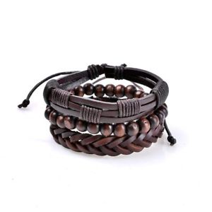 【送料無料】ブレスレット　アクセサリ―　ブレスレットカジュアルファッションブレスレット20xmultilayer bracelet men casual fashion braided leather bracelets for w v3q4