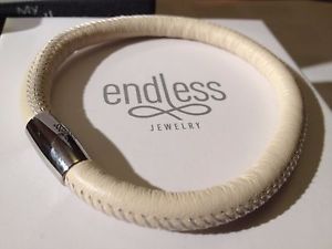【送料無料】ブレスレット　アクセサリ―　ヌードブレスレットシルバークラスプendless jewelry 21cm nude bracelet single strand silver clasp rrp 40