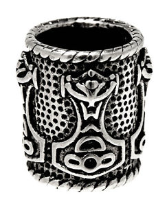 【送料無料】ブレスレット　アクセサリ―　 listing1291 perle pour barbe marteau de thor cheveux odin acier inox bijou pice