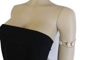 【送料無料】ブレスレット　アクセサリ―　ブレスレットアームfun woman bracelet metal silver upper top arm