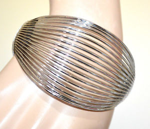 【送料無料】ブレスレット　アクセサリ―　ブレスレットシルバーメタルブレスレットスレーブメタルブレスレットbracelet silver metal bracelet women slave rigid rigid bracelet pulseira bb42