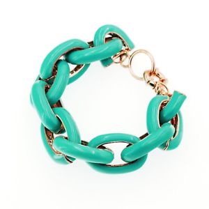 【送料無料】ブレスレット　アクセサリ―　ブレスレットチェーンエナメルグリーンクラシックbracelet female chain enamel green classic original evening marriage gift ct2