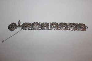 【送料無料】ブレスレット　アクセサリ―　ラマindustria argentinaold silver metal bracelet industria argentina dcor of llamas