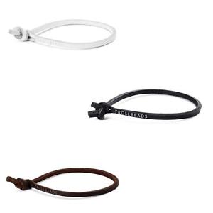 【送料無料】ブレスレット　アクセサリ―　trollbeadsブレスレット1tlebr00056trollbeads leather bracelet leather 1 turn tlebr 00056