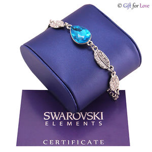 【送料無料】ブレスレット　アクセサリ―　ブレスレットシルバースワロフスキーオリジナルg 4women bracelet silver swarovski elements original g 4 love elegant crystal