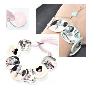 【送料無料】ブレスレット　アクセサリ―　ゾーイパールオリジナルメジャーキャンディブレスレットzoe candy bracelet mother of pearl printed original adjustable measure