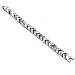 【送料無料】ブレスレット　アクセサリ―　ハッキング8xedelstahl armbaender fuer frauen herren magnetisch magnet ketten pfeil x2u1