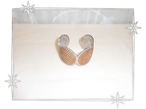 【送料無料】ブレスレット　アクセサリ―　カフスピンクtscfancy cuff bracelet pink metal silver and copper round tsc jewels