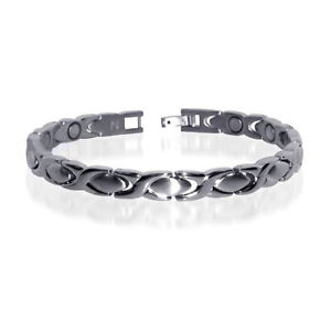 【送料無料】ブレスレット　アクセサリ&mdash;　チタンブレスレットインチtitanium hugs amp; kisses cute magnetic therapy bracelet 75 inch｜hokushin