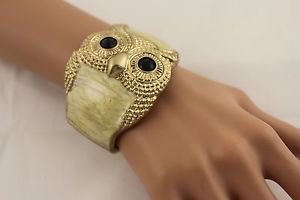 【送料無料】ブレスレット アクセサリ― ヌオーヴォドナアルジェントネロブルnuovo donna argento oro gufo braccialetto nero blu acqua giallo metallo polsino